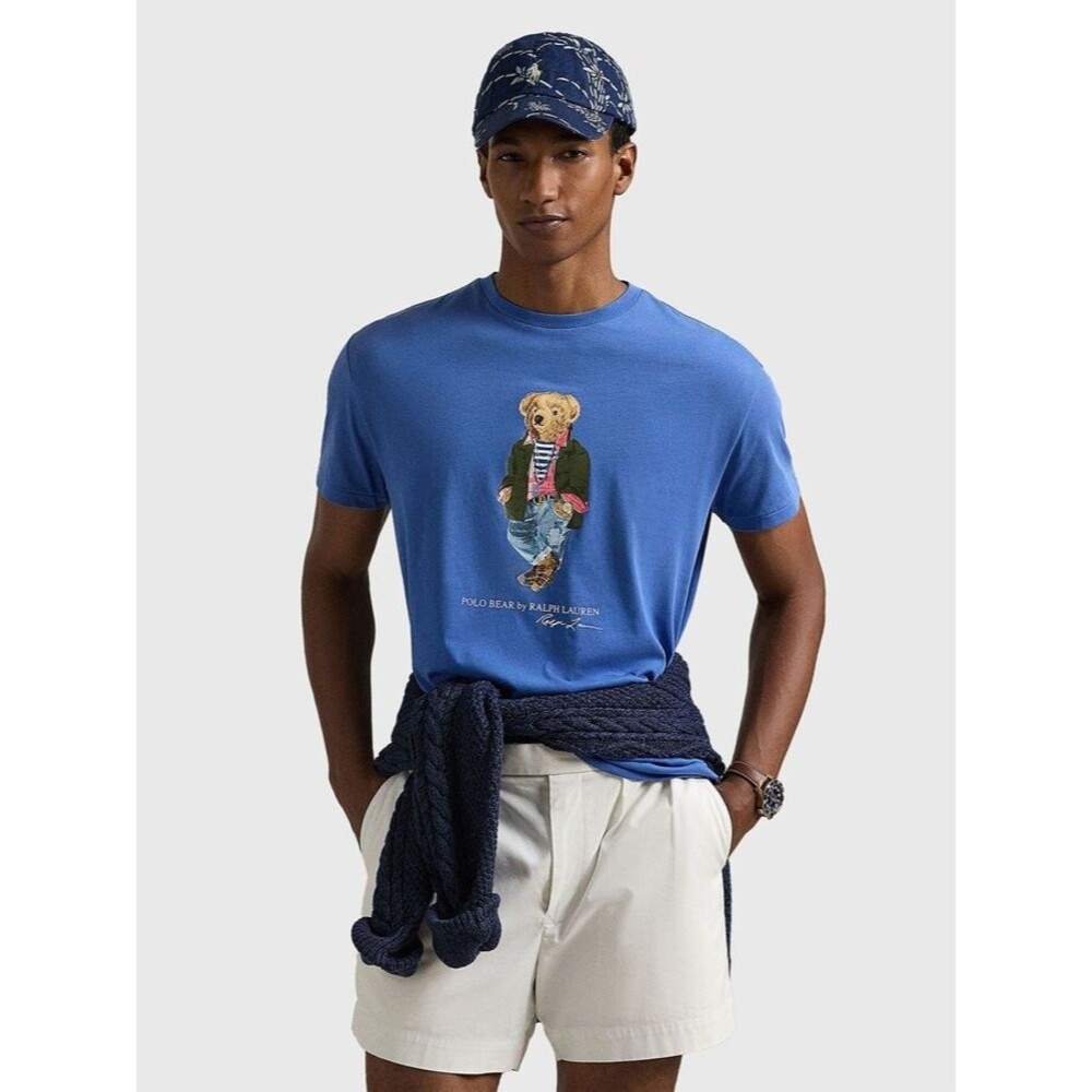 POLO RALPH LAUREN Men's T-Shirt XXL  NWT Classic-Fit POLO BEAR  Jersey